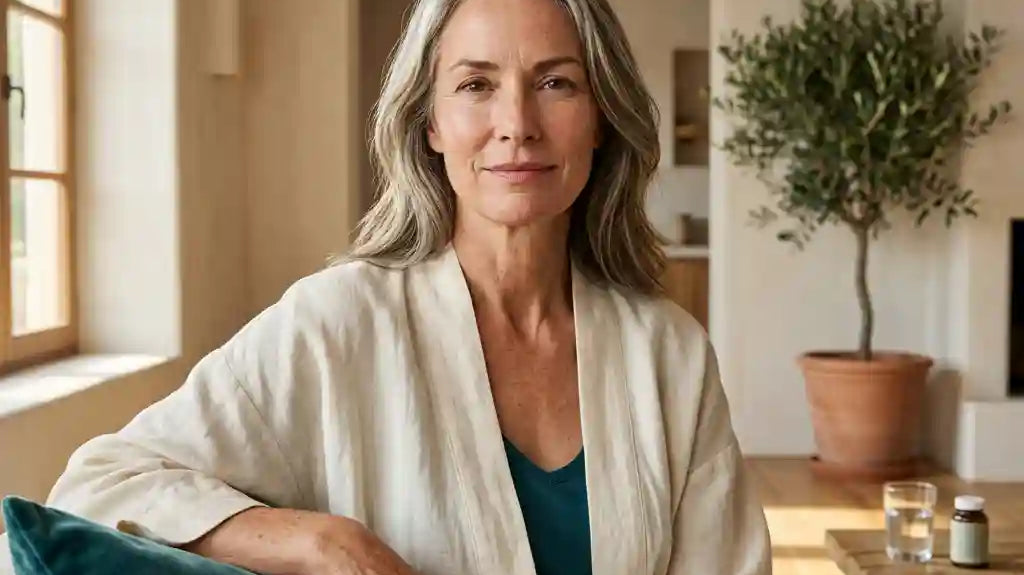 Echographie ovarienne chez une femme menopausee - kystes et suivi medical