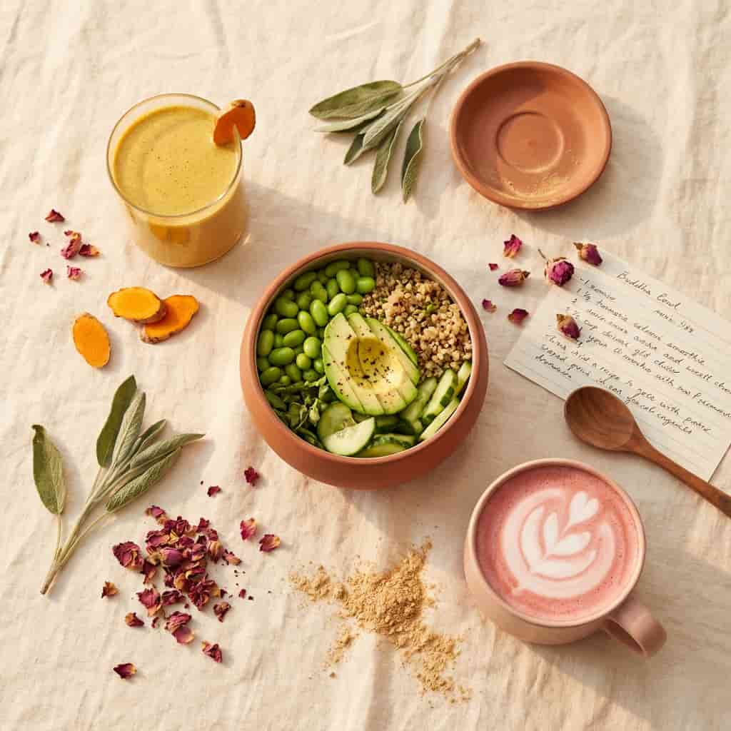 Recettes naturelles contre bouffees de chaleur, fatigue et peau seche en menopause