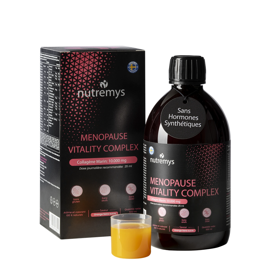 Nutremys Menopause Vitality Complex - Complement Liquide pour le menopause.