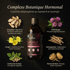 Menopause Vitality Complex · Hormonal Balance Blend · dong quai trèfle rouge maca ashwagandha phytoestrogènes naturels │ Nutremys LAB