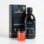 TotalRestore Magnesium · Box and bottle · liquid bisglycinate 3,333 mg · Nutremys